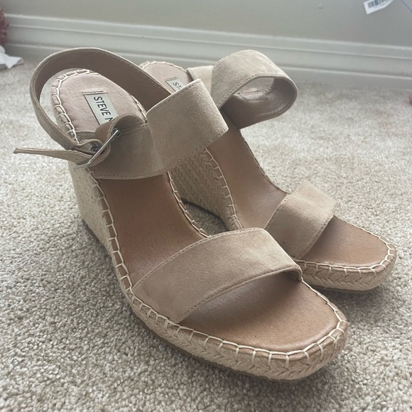 Steve Madden Uri Espadrille Wedges - Picture 3 of 4